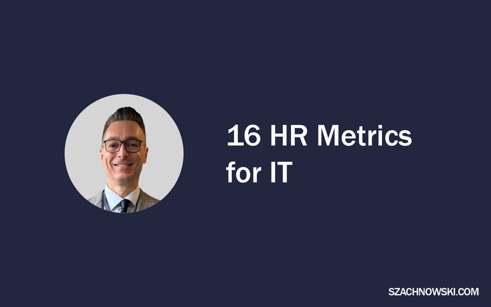 16 HR Metrics for IT
